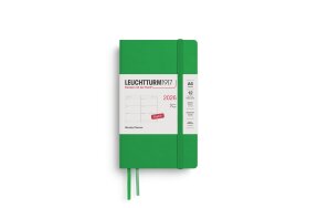 LEUCHTTURM WEEKLY PLANNER 2026 A6 SC 12 MONTHS SPRING LEAF 372748